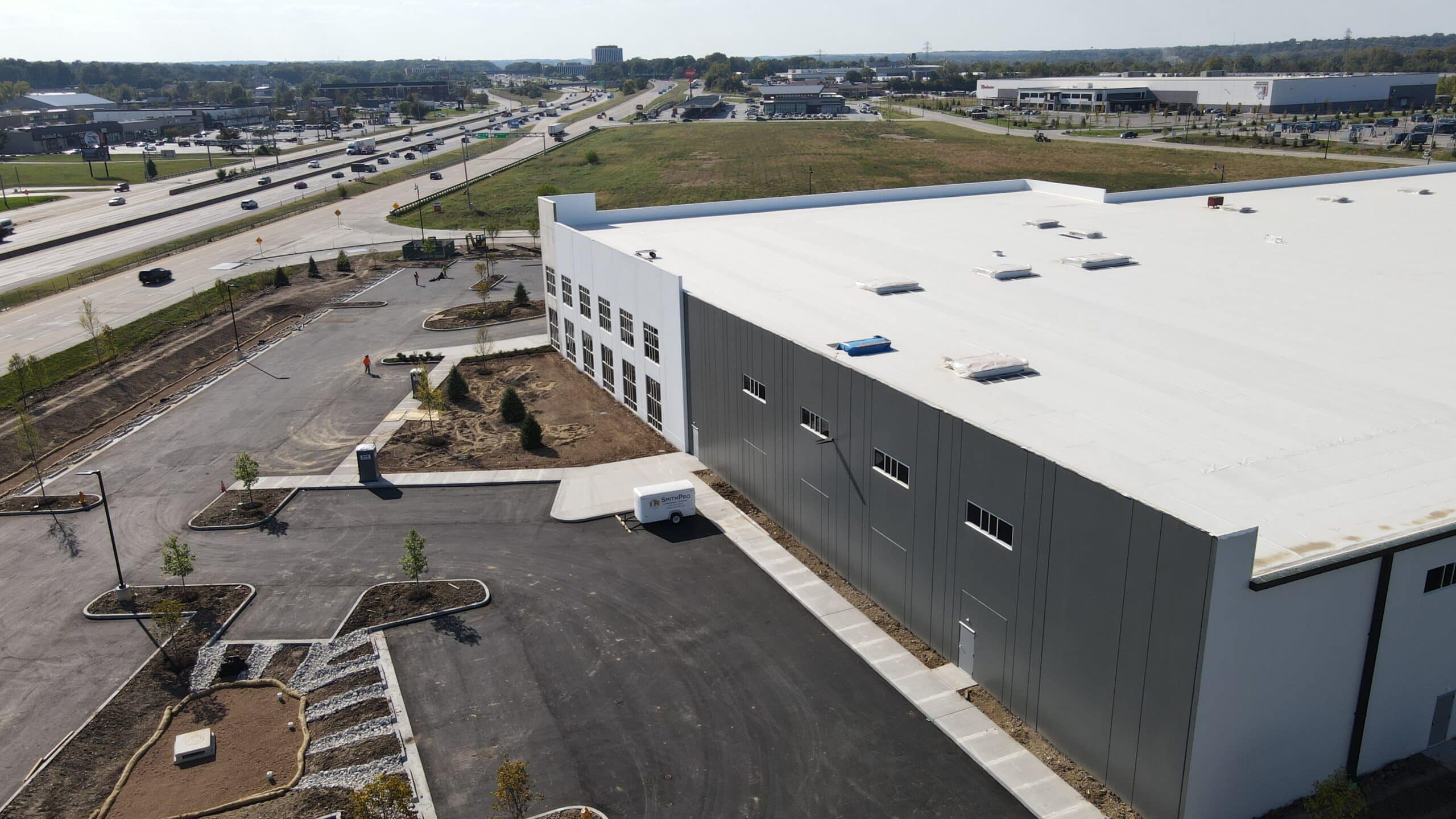 Warehouse building price - 1,388 m² space gain from HALTEC