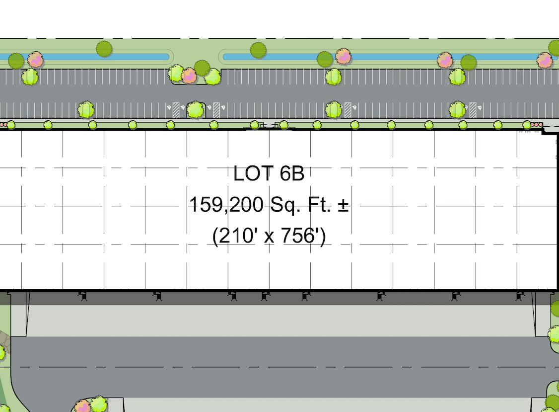 FLP Building VI B Site Plan colored